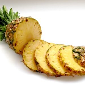 pineapple, slices, fruit